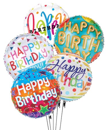 Happy Birthday balloon 1ct